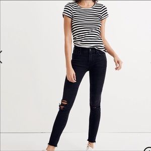 Madewell 9 inch High Rise Skinny